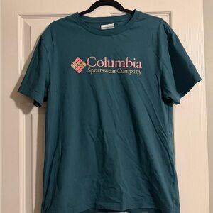 Columbia Men's Short Sleeve Teal Tee